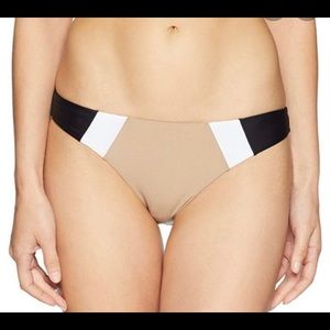 FINAL PRICE NWT Pilyq Cadillac Color Block Teeny Bikini Small